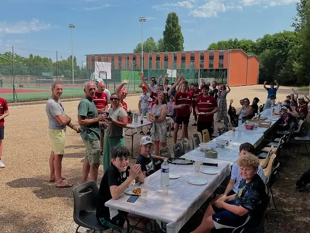Repas de la journée du tennis